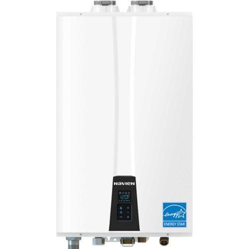 PEA_NPE240A_f70a5c34-955b-494b-8ffb-6e0586f2b9d8.jpg Navien NPE-240A 11.2 GPM Indoor or Outdoor Propane or Natural Gas Direct Vent Tankless Water Heater - Image 1