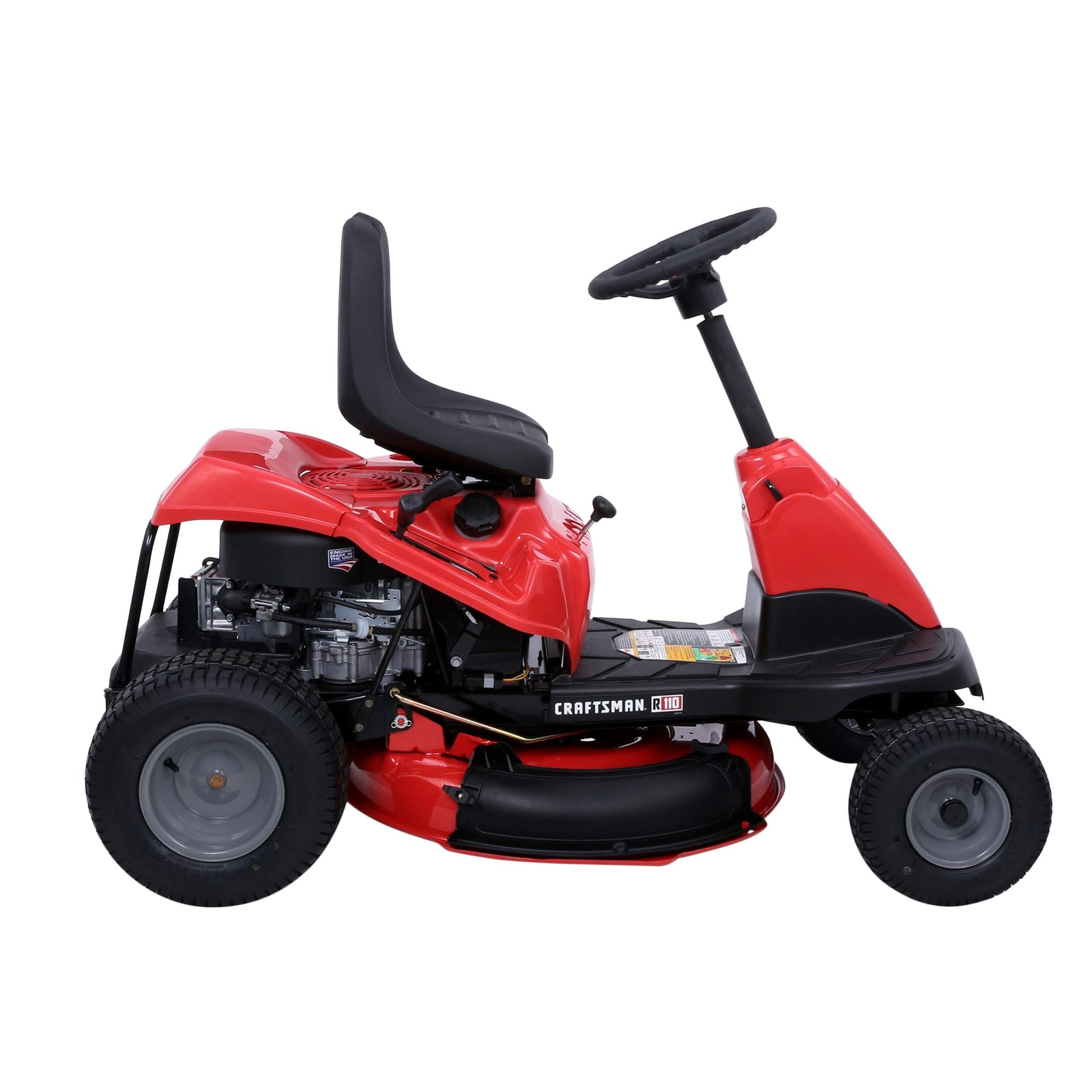 craftsman-r110-36-inch-115-hp-manual-drive-riding-lawn-mower-1.png Craftsman R110 36-inch 11.5 HP Manual Drive Riding Lawn Mower - Image 1