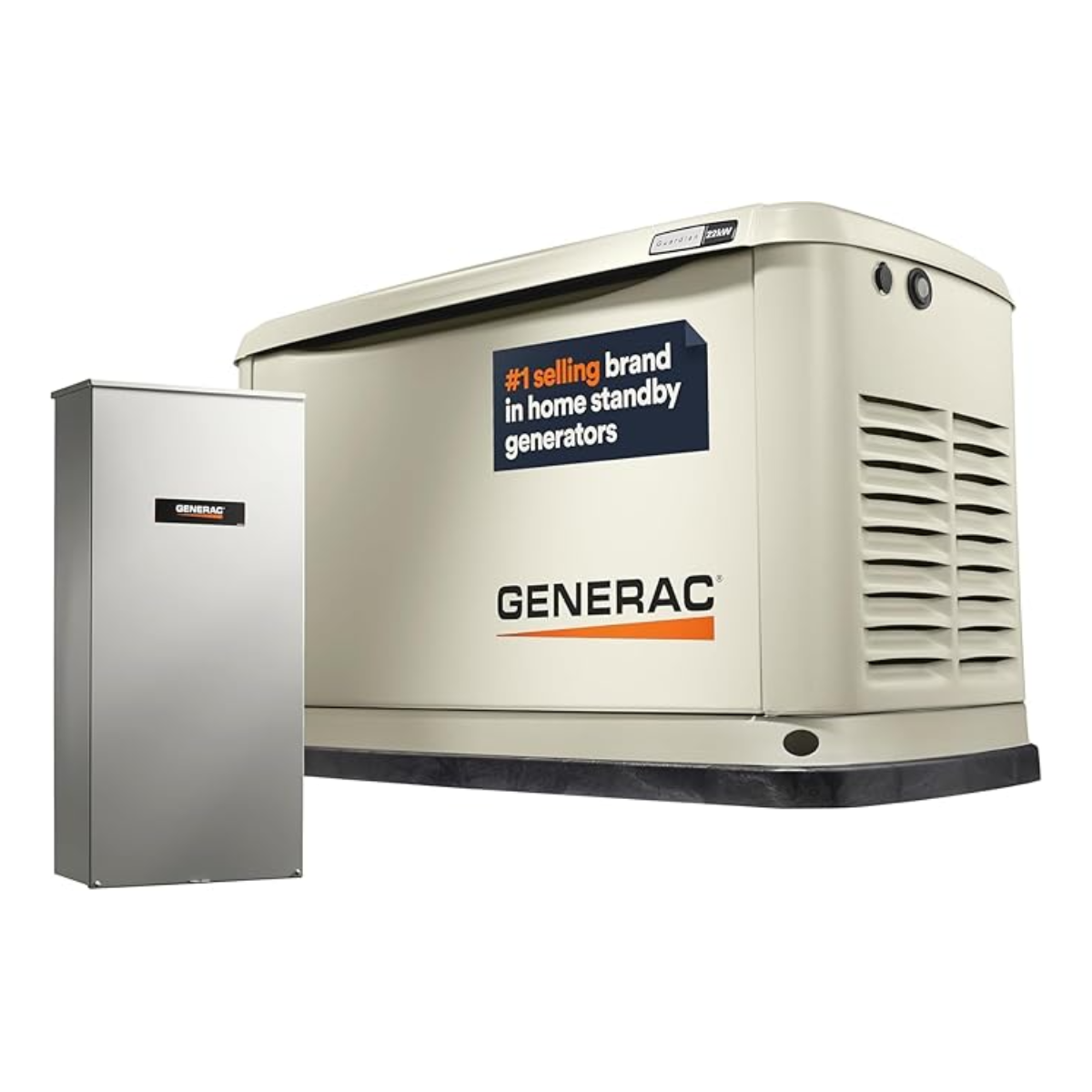 generac-guardian-22-kw-195-kw-air-cooled-home-standby-generator-with-wi-fi-200a-transfer-s-1.png Generac Guardian 22 kW / 19.5 kW Air-Cooled Home Standby Generator with Wi-Fi & 200A Transfer Switch - Image 1
