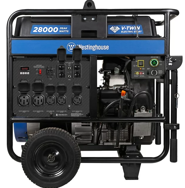 pop-product-42-image-1.png Westinghouse 28,000 Peak Watt Home Backup Portable Generator, Remote Electric Start with Co Sensor - Image 1