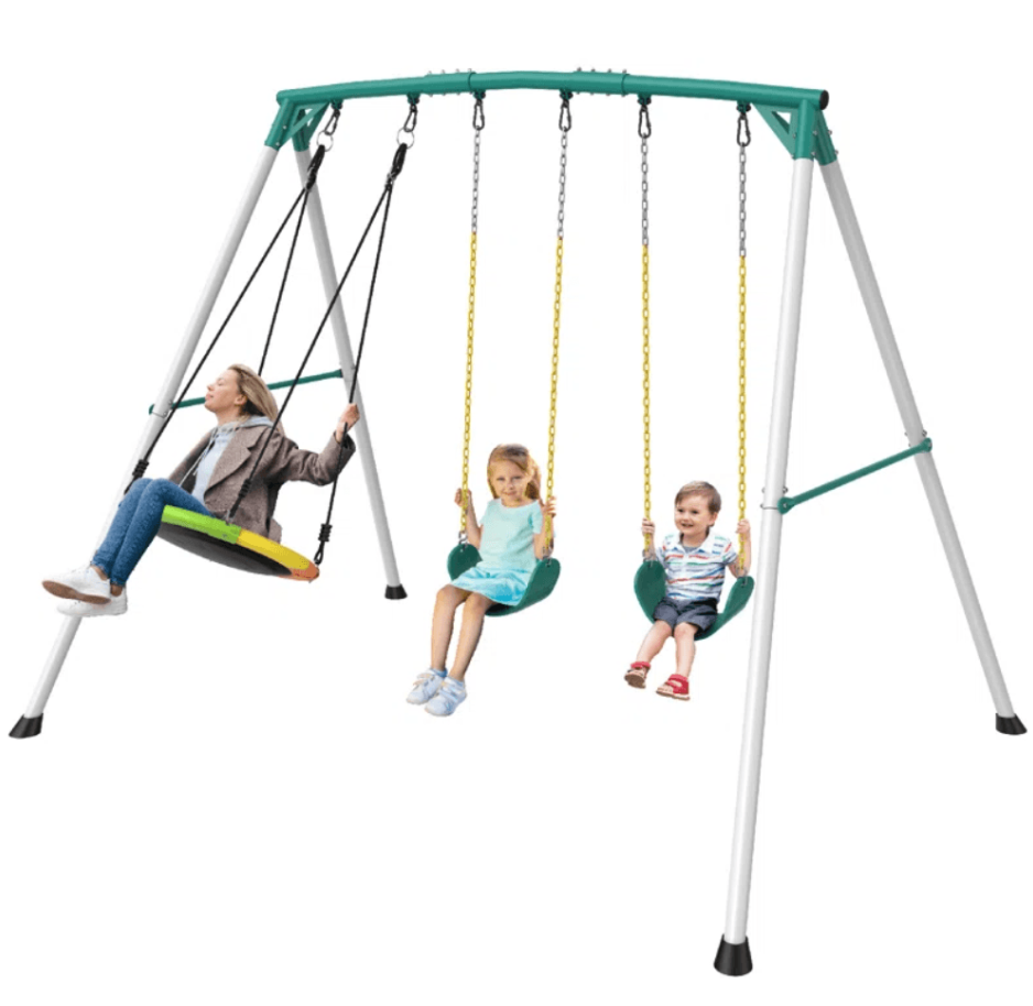 pop-product-56-image-1.png 9.5′ Heavy-Duty Outdoor Porch Swing Set - Image 1