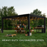 Trenton 16×12 Modern Steel Pergola by Backyard Discovery - Image 2