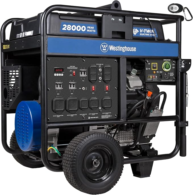westinghouse-28000-peak-watt-tri-fuel-home-backup-portable-generator-1.png Westinghouse 28,000 Peak Watt Tri-Fuel Home Backup Portable Generator - Image 1