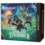 Magic: The Gathering Secrets of Strixhaven – Draft Night (1 Collector Booster, 12 Play Boosters, 90 Lands, 10 Token Cards)