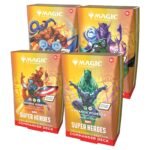 Magic: The Gathering | Marvel Super Heroes Collector’s Edition Commander Deck Bundle – Includes All 4 Surge Foil Decks (Avengers Assemble, Wakanda Forever, The Fantastic Four, Doom Prevails)