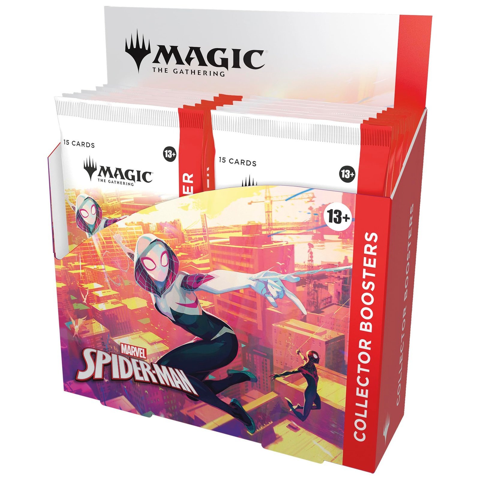 81b6rfRihoL.jpg Magic: The Gathering | Marvel’s Spider-Man – Collector Booster Box (12 Packs) - Image 1