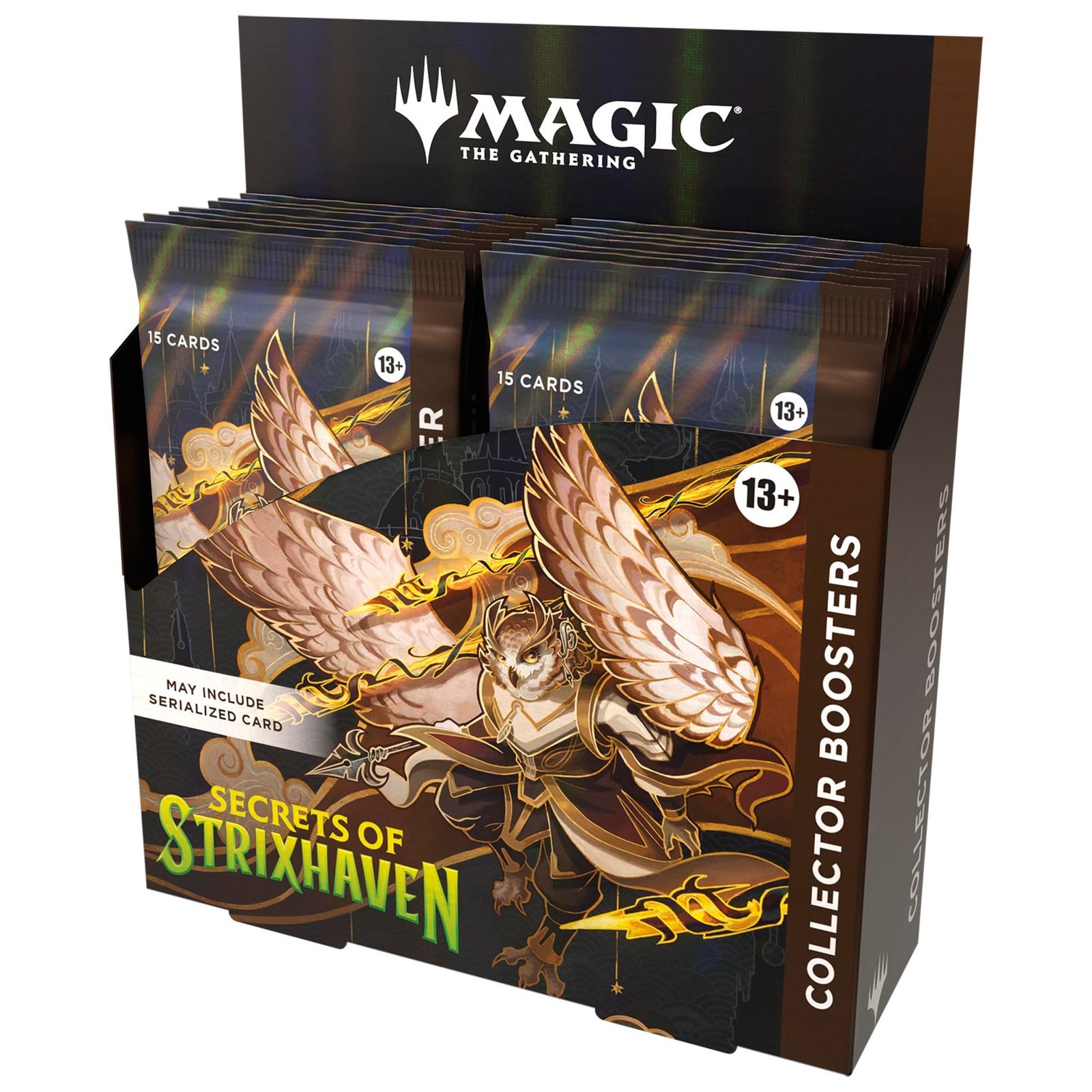 81eD5DDUDLL.jpg Magic: The Gathering Secrets of Strixhaven – Collector Booster Box (12 Packs) - Image 1