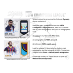 2022/23 Topps Dynasty UEFA Champion’s League Soccer Hobby 5 Box Case