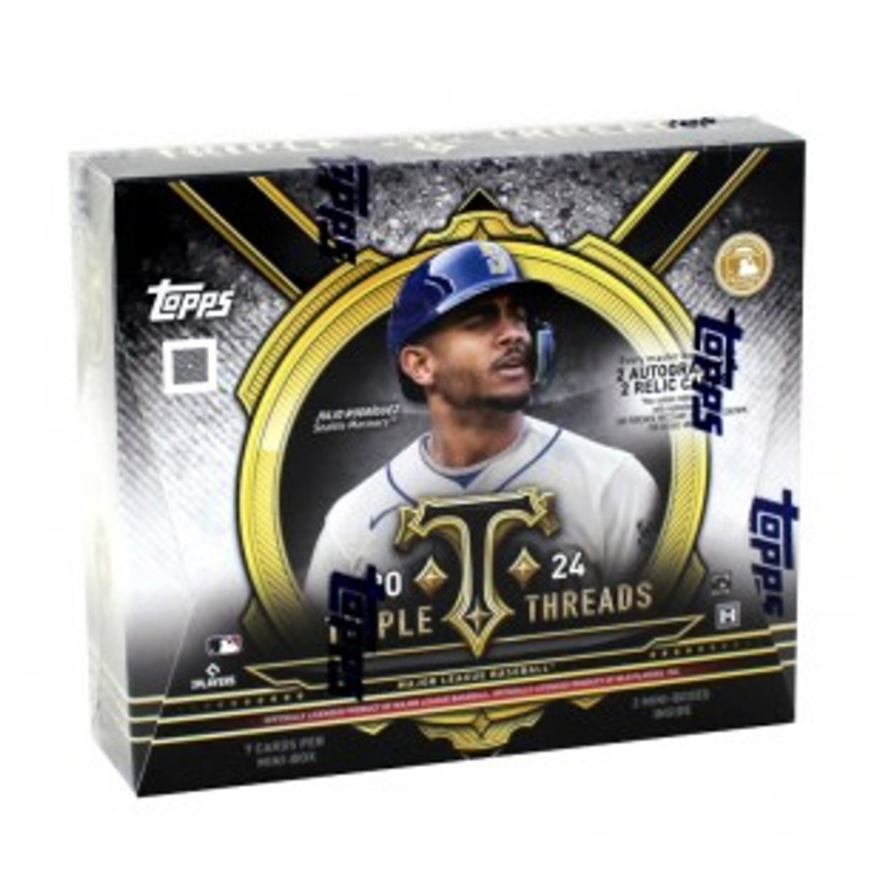 resizing_for_shopify_-_2024-12-17T123715.098.png 2024 Topps Triple Threads Baseball Hobby Box - Image 1