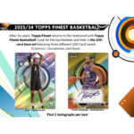 2023/24 Topps Finest Basketball Hobby 8 Box Case - Image 2