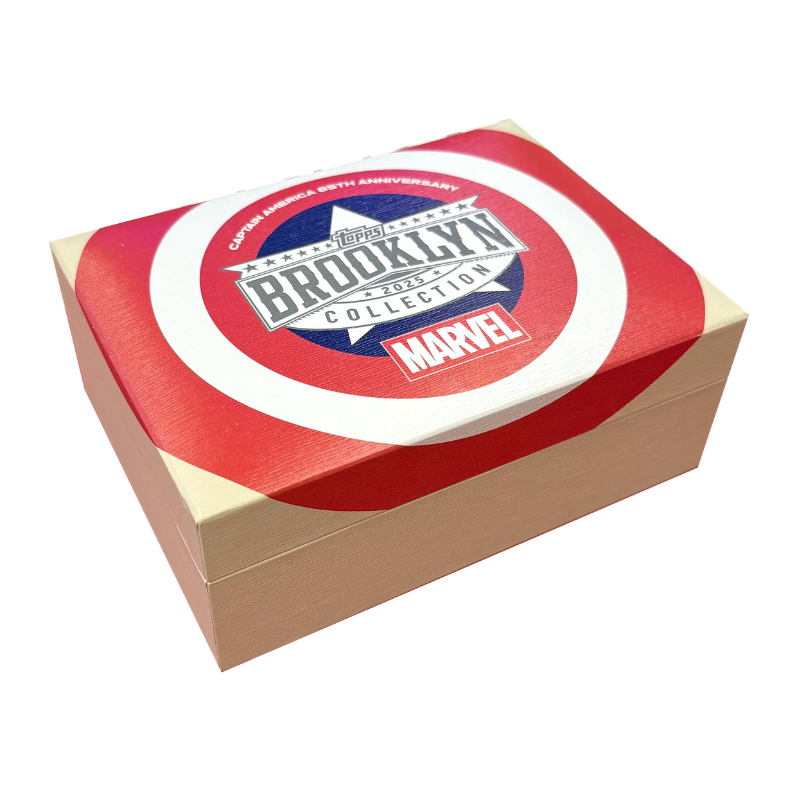 resizingforshopify-2026-03-13T114318.923-1.png 2026 Topps Marvel Brooklyn Collection Captain America Hobby Box - Image 1