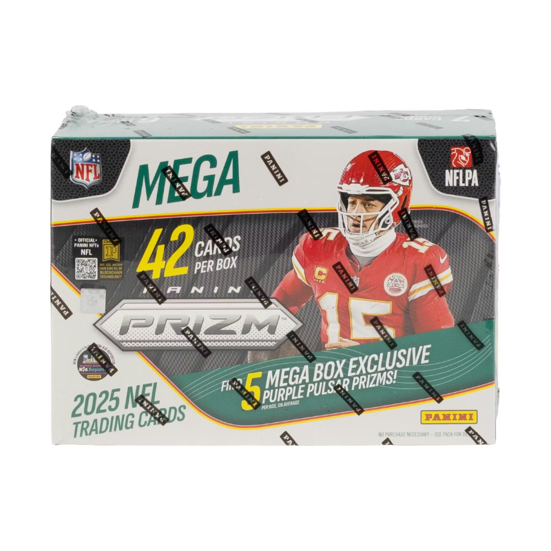 resizingforshopify-2026-05-13T162048.605.png 2025 Panini Prizm Football Hobby Mega 20 Box Case - Image 1