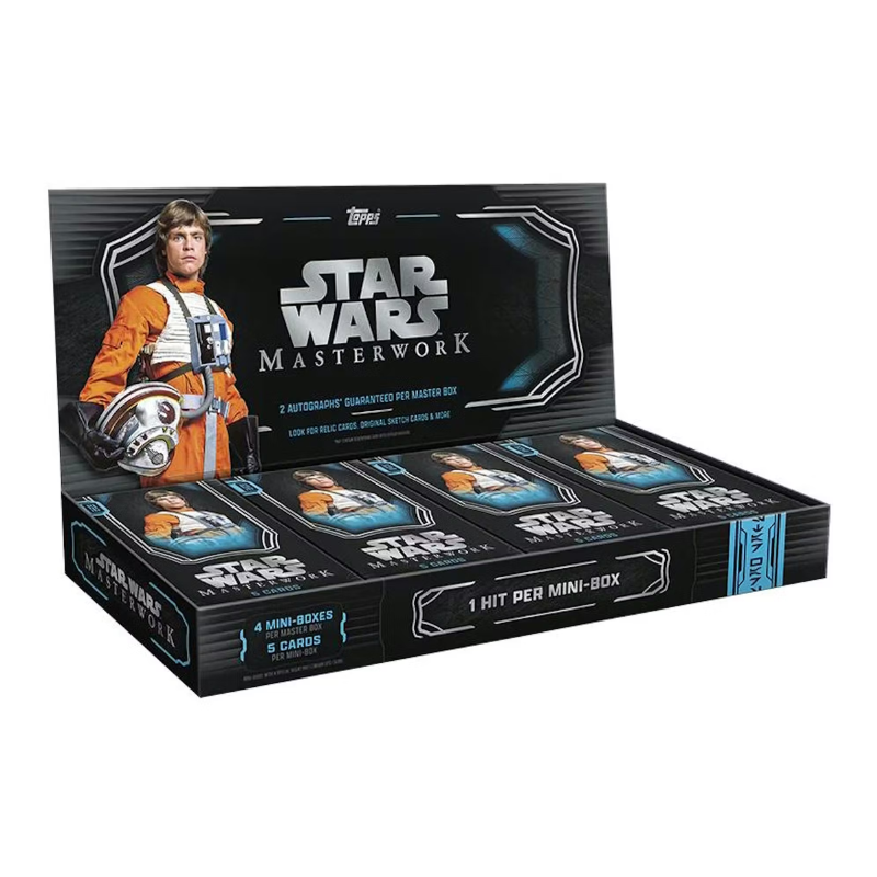 resizingforshopify-2026-05-26T142237.926.png 2025 Topps Star Wars Masterwork Hobby Box - Image 1