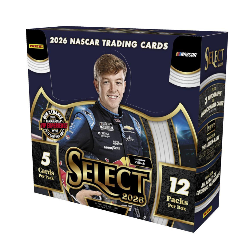 resizingforshopify-2026-05-27T135013.298.png 2026 Panini Select Racing Hobby 12 Box Case - Image 1
