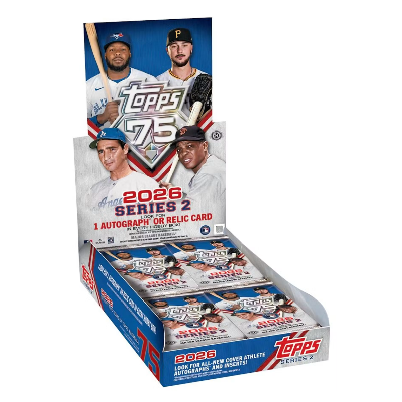 resizingforshopify-2026-05-28T124210.110-1.png 2026 Topps Series 2 Baseball Hobby 12 Box Case - Image 1