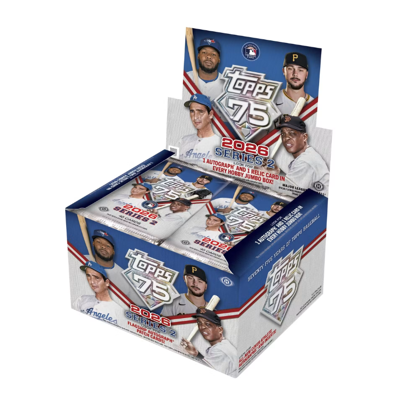 resizingforshopify-2026-05-28T124827.462.png 2026 Topps Series 2 Baseball Jumbo 6 Box Case - Image 1