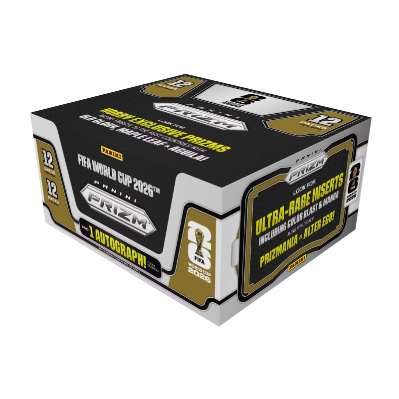 resizingforshopify-2026-05-28T125440.889.png 2026 Panini Prizm FIFA World Cup Soccer Hobby Box - Image 1
