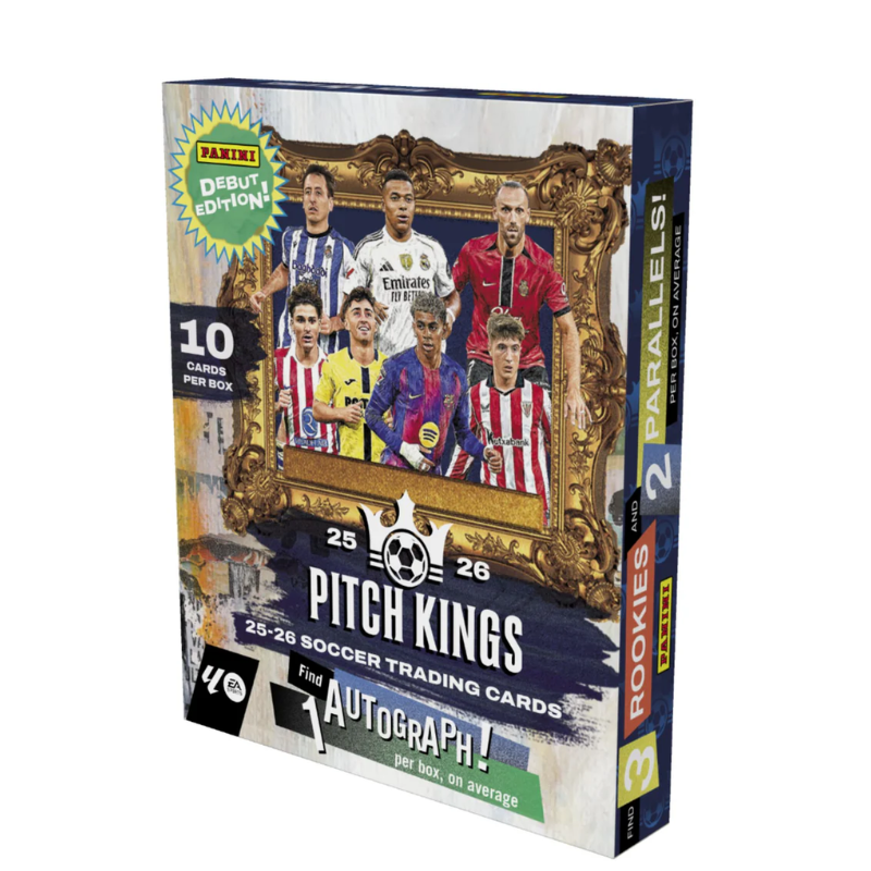 resizingforshopify-2026-06-23T121841.205.png 2025/26 Panini Pitch Kings Soccer International Hobby 16 Box Case - Image 1