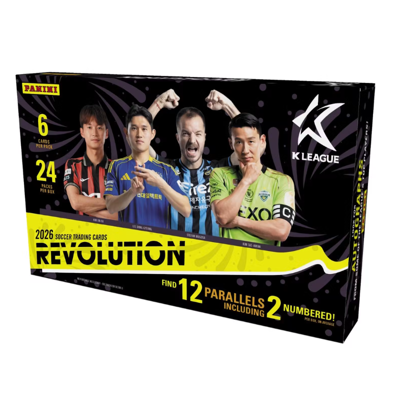 resizingforshopify-2026-07-30T132453.377.png 2026 Panini Revolution K League Soccer Hobby Box - Image 1